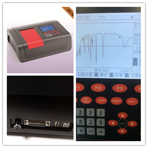 Double Beam Spectrophotometer 1.8nm Medicine Analysis Perfect Choice UV-1800 Series 0