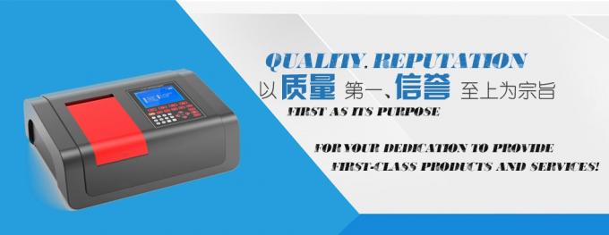 1.8nm Wide Wavelength Range Uv Visible Spectrophotometer Double Beam Automatic Design 0
