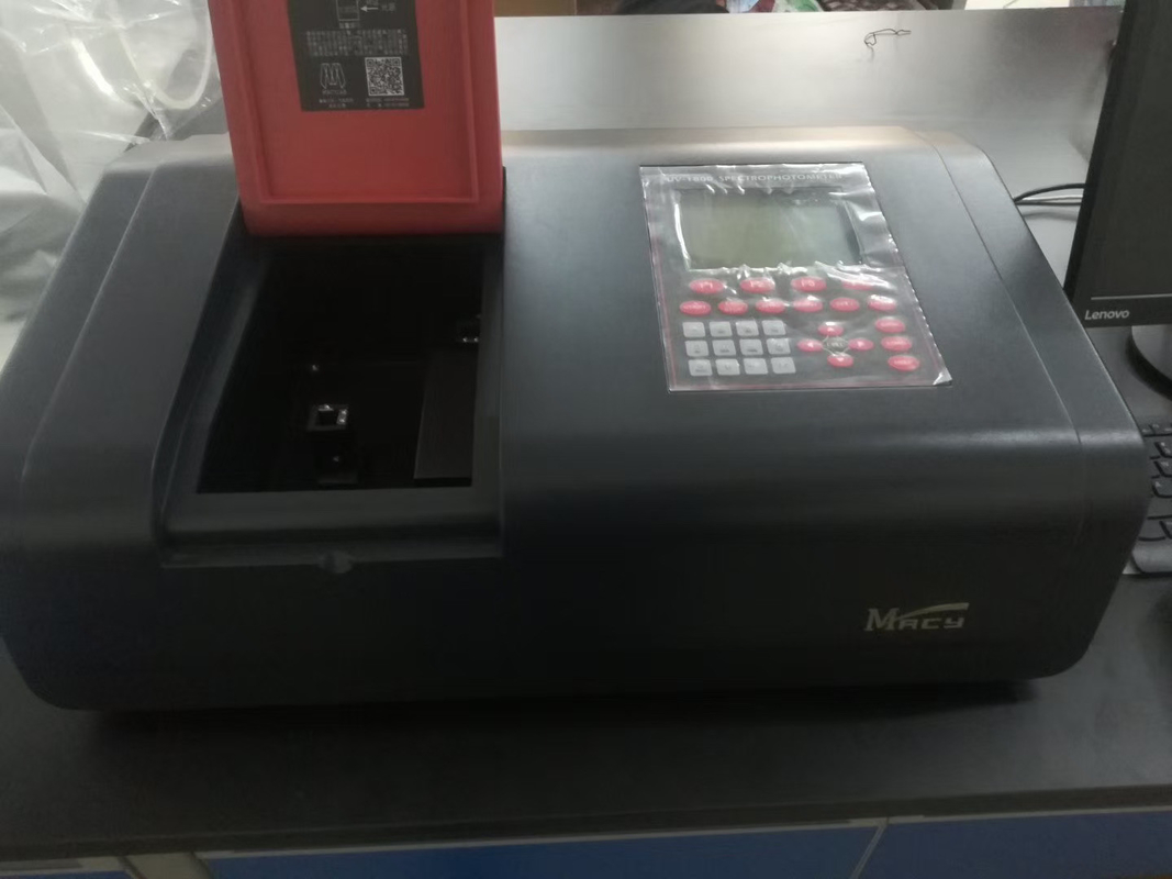 Lcd Double Beam Uv Visible Spectrophotometer 4nm