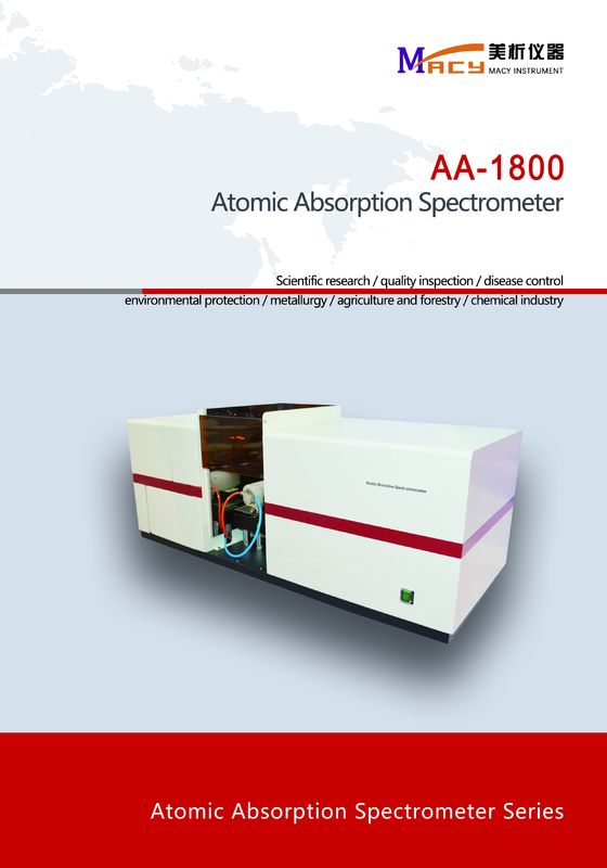 Aa-1800f Atomic Absorption Aas Spectrophotometer 110v
