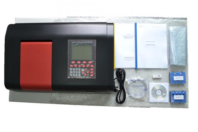 120w Lcd Ultraviolet Visible Spectrophotometer With Usb Interface 0