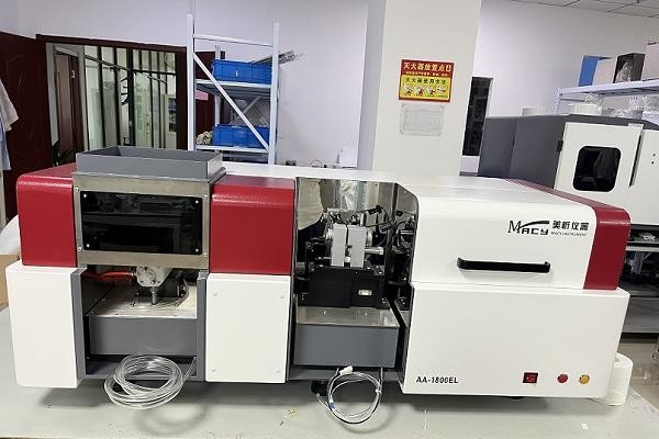 8 Lamp Automatic Alignment Atomic Absorption Spectrometer Aa1800el 0
