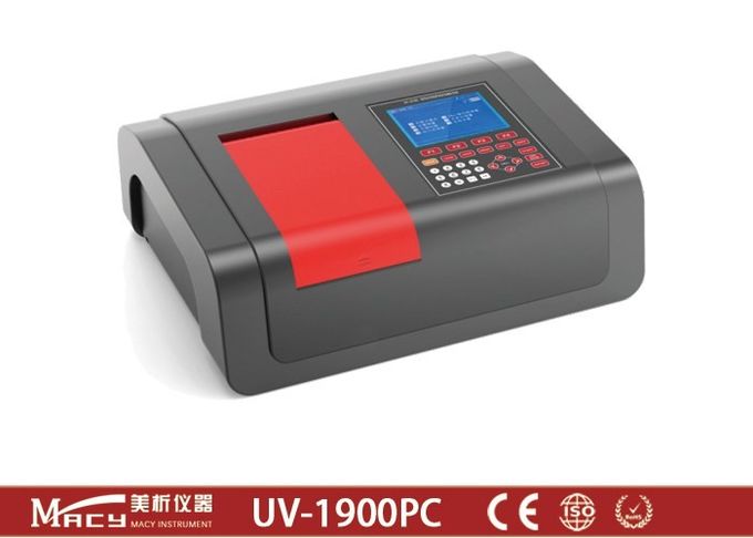 Double Beam wavelength range and 5 spectral bandwidths Ultraviolet Visible spectrophotometer 0