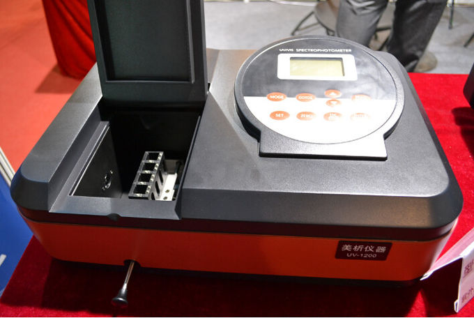 Rhodamine B Automatic Single Beam Spectrophotometer Indigo With LCD Screen 0